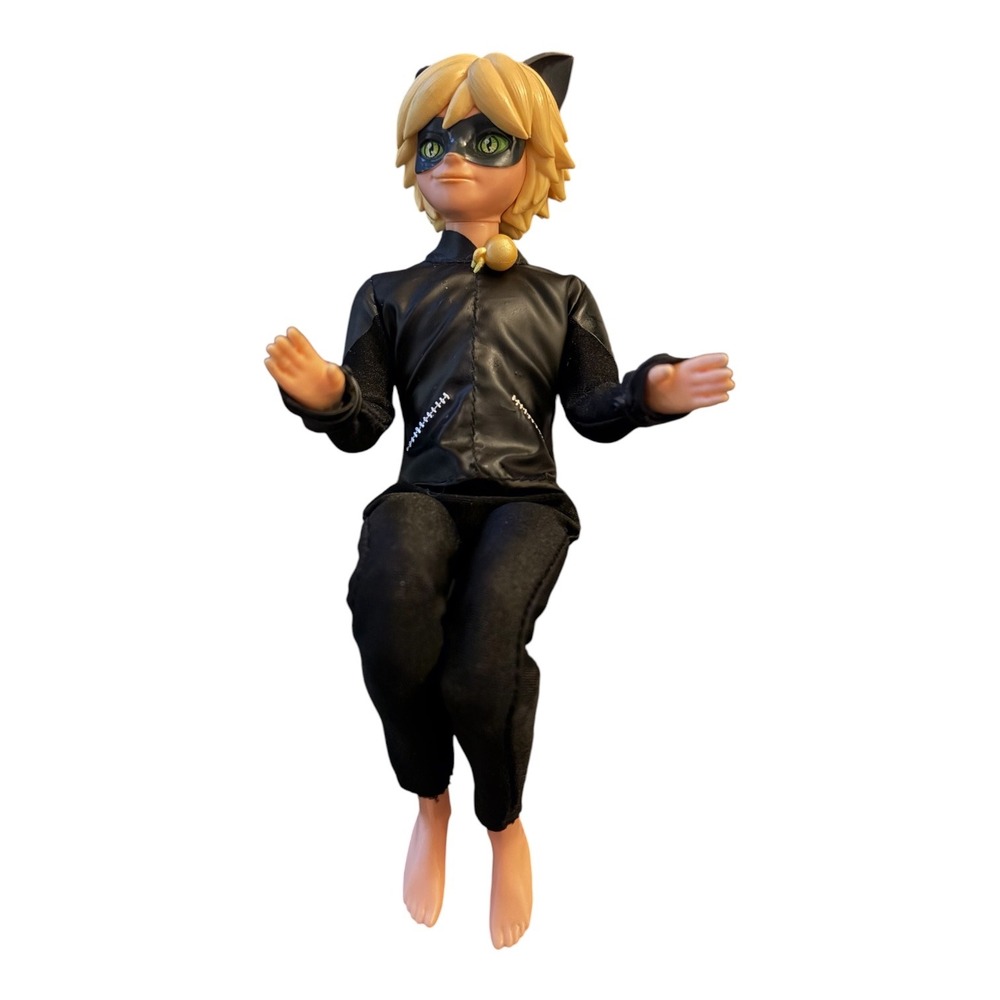 Miraculous Ladybug Cat Noir Playmates Zagtoon 11 inch Action Figure Doll 2020 - Picture 2 of 5
